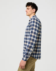 Męska Koszula Wrangler 1 PKT Shirt Blue 112371405