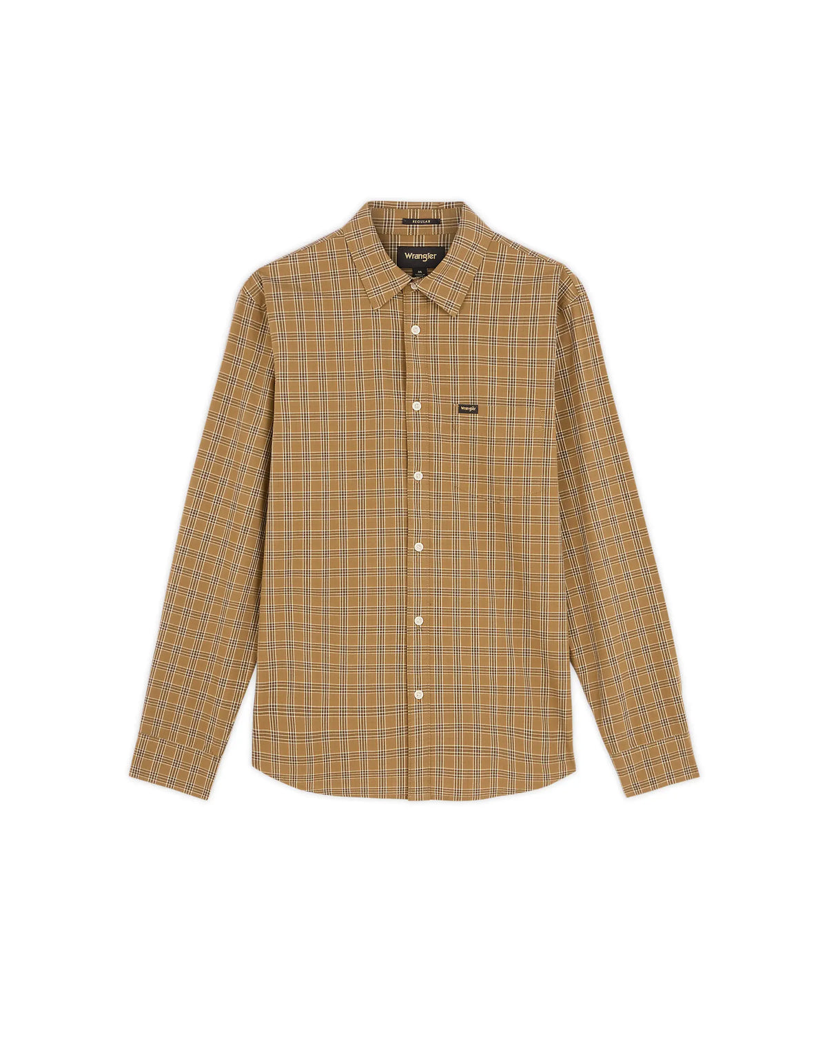 MĘSKA KOSZULA WRANGLER 1 PKT SHIRT KANGAROO 112386966