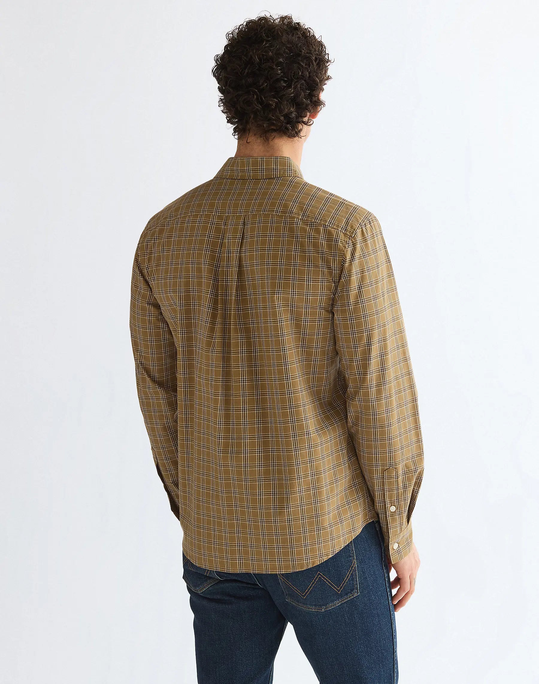 MĘSKA KOSZULA WRANGLER 1 PKT SHIRT KANGAROO 112386966