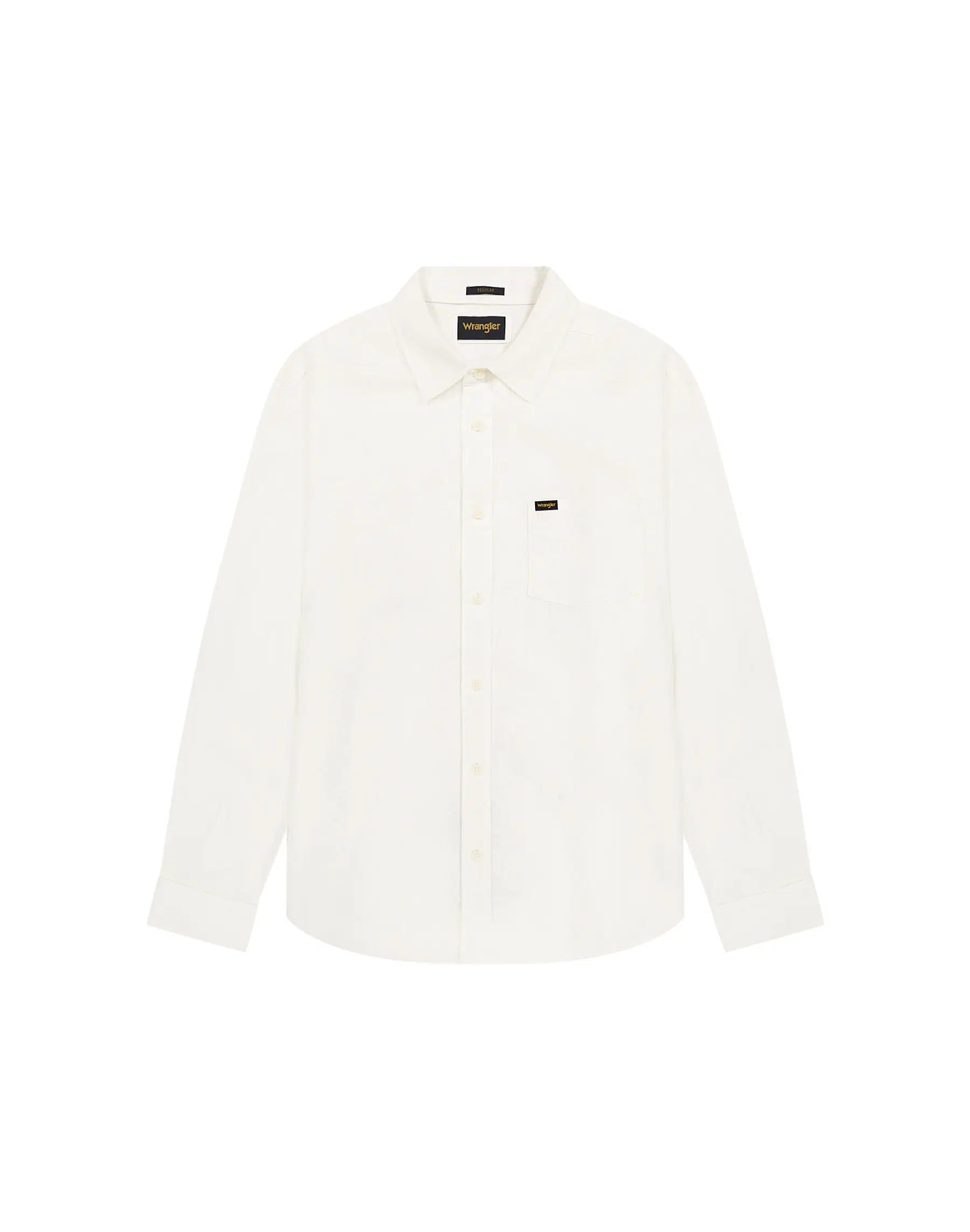 MESKA KOSZULA WRANGLER 1 PKT SHIRT WHITE 112362907