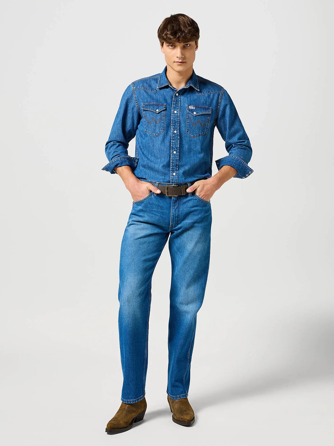 Męska Koszula Wrangler 2 Pkt Shirt 2 Years 112357735