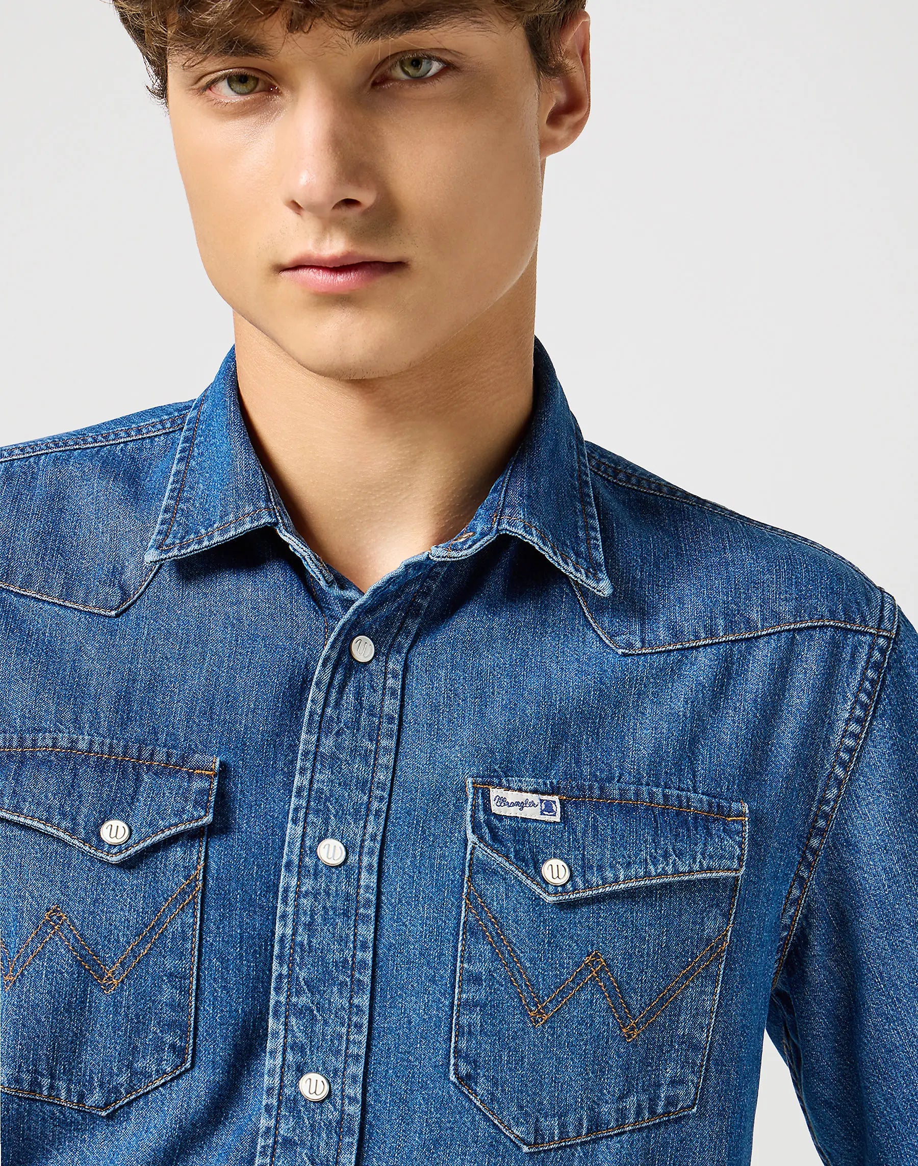 Męska Koszula Wrangler 2 Pkt Shirt 2 Years 112357735