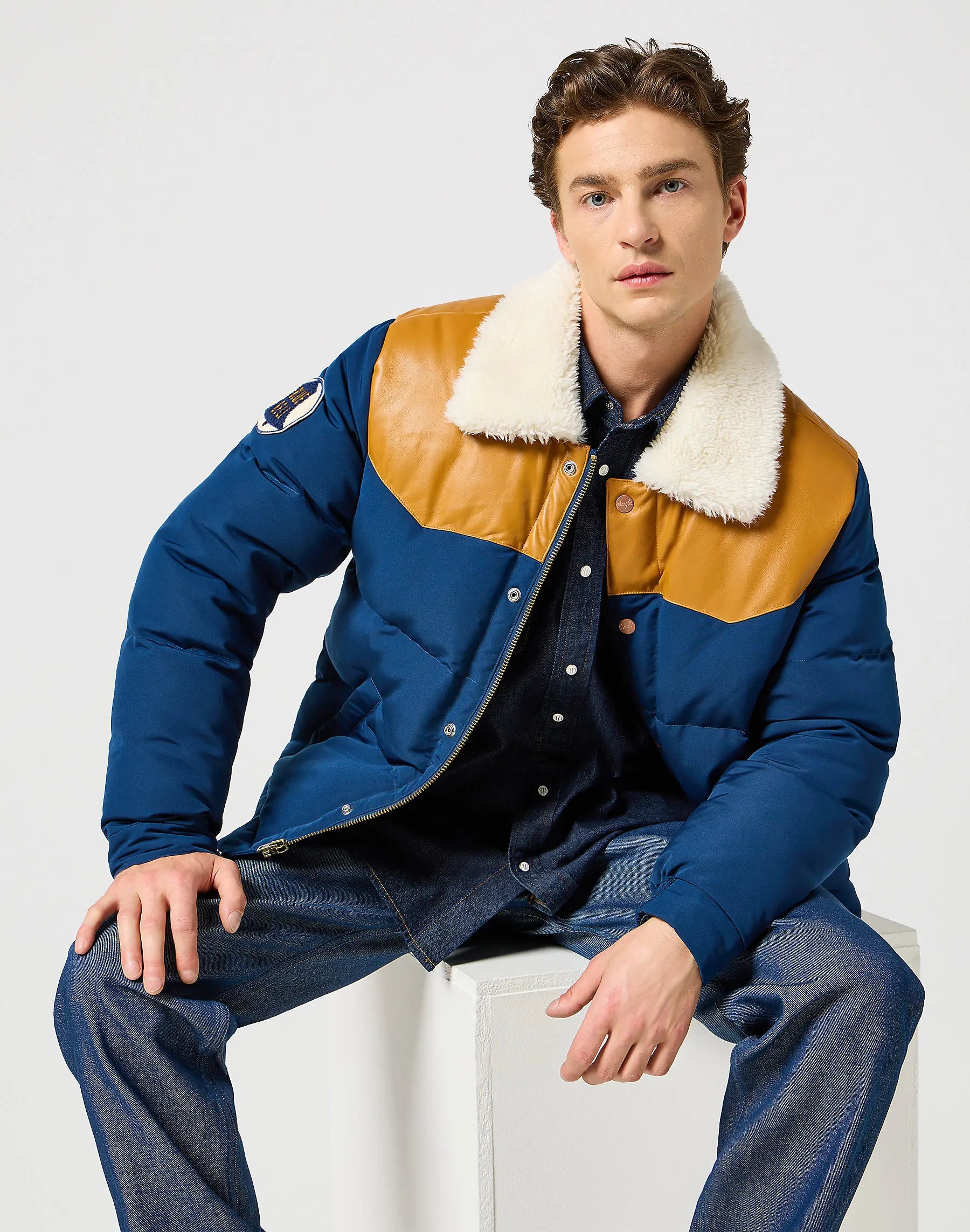 MESKA KOSZULA WRANGLER 2 PKT SHIRT RINSE 112357737