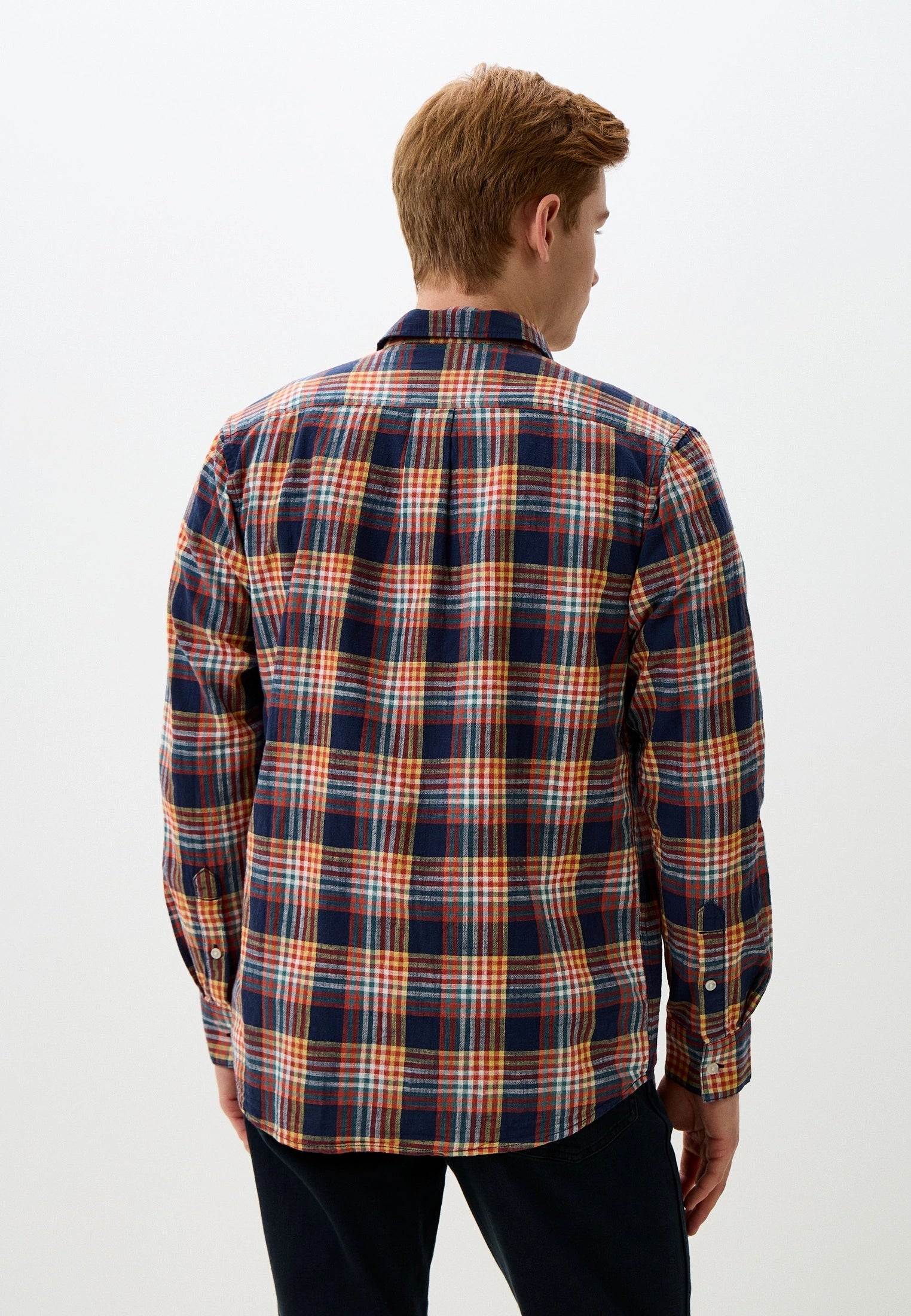 Męska Koszula Wrangler LS 1Pkt Shirt Navy 112350491