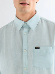 MESKA KOSZULA WRANGLER SS 1 PKT SHIRT FORGET ME NOT 112378046