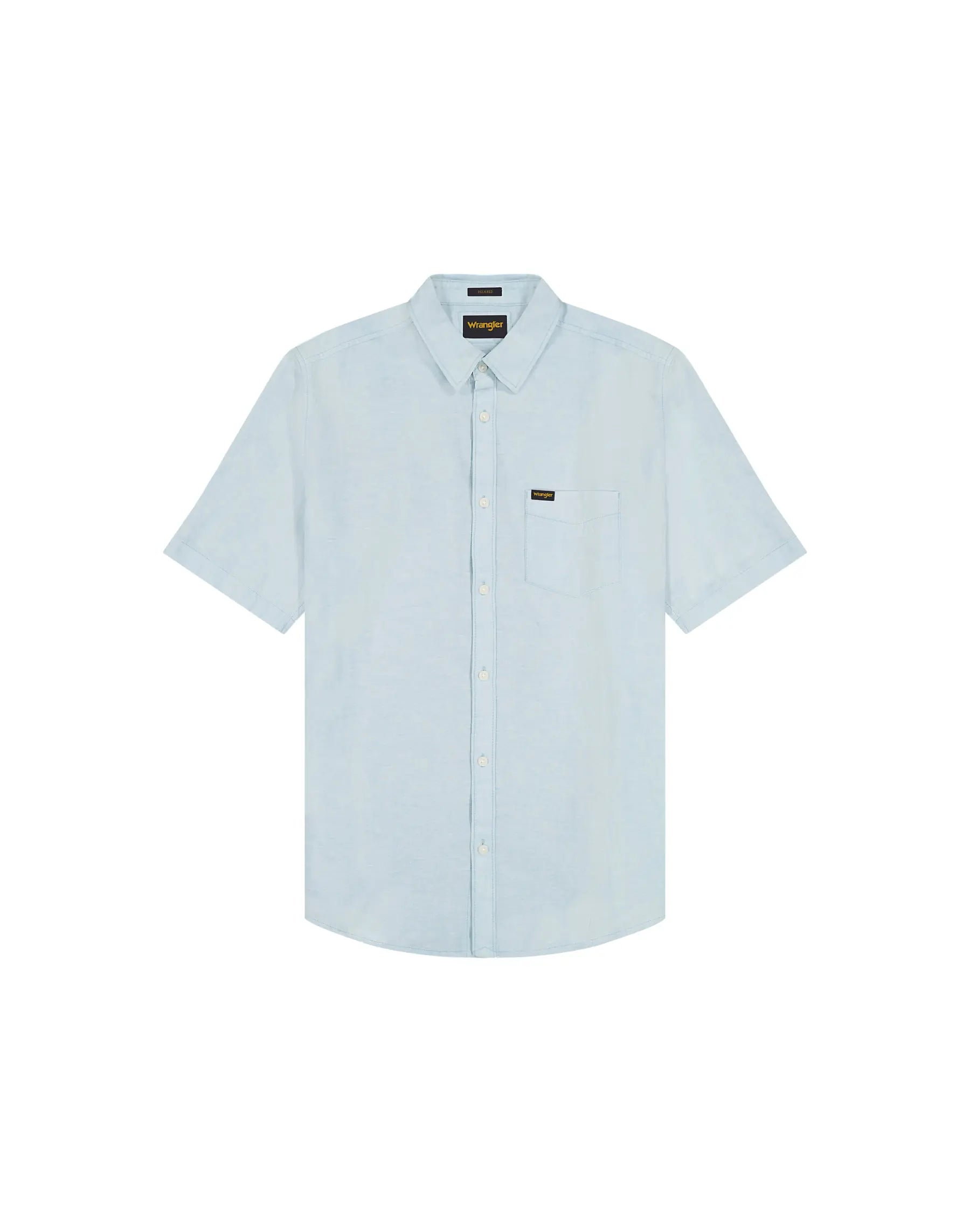 MESKA KOSZULA WRANGLER SS 1 PKT SHIRT FORGET ME NOT 112378046