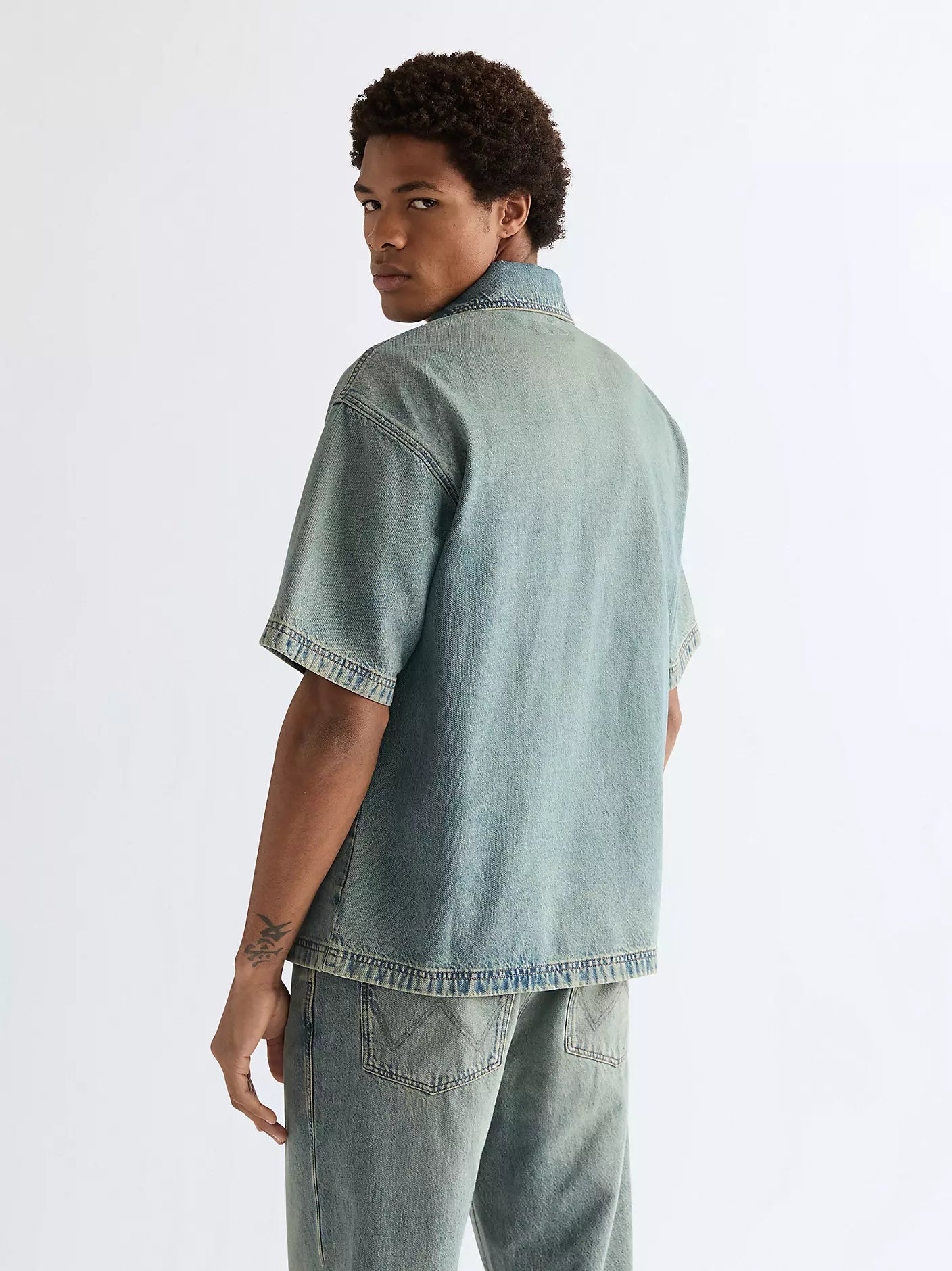 MESKA KOSZULA WRANGLER SS OVERSHIRT CANYON SHADE 112378122