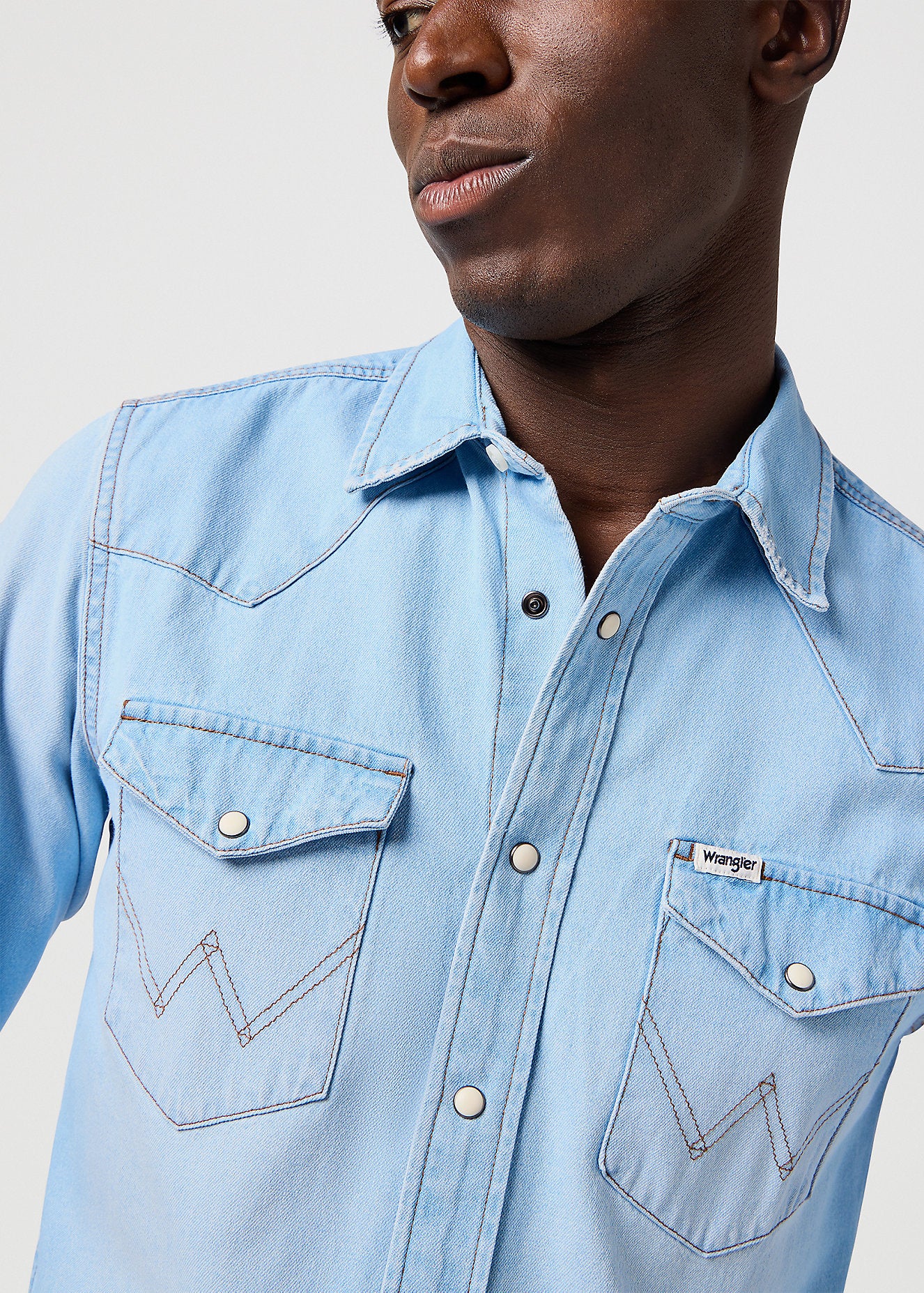 Meska Koszula Wrangler Western Shirt Authentic Tint 112362745