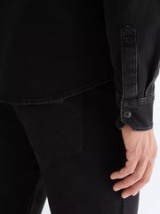 Męska Koszula Wrangler Western Shirt Black 112378472