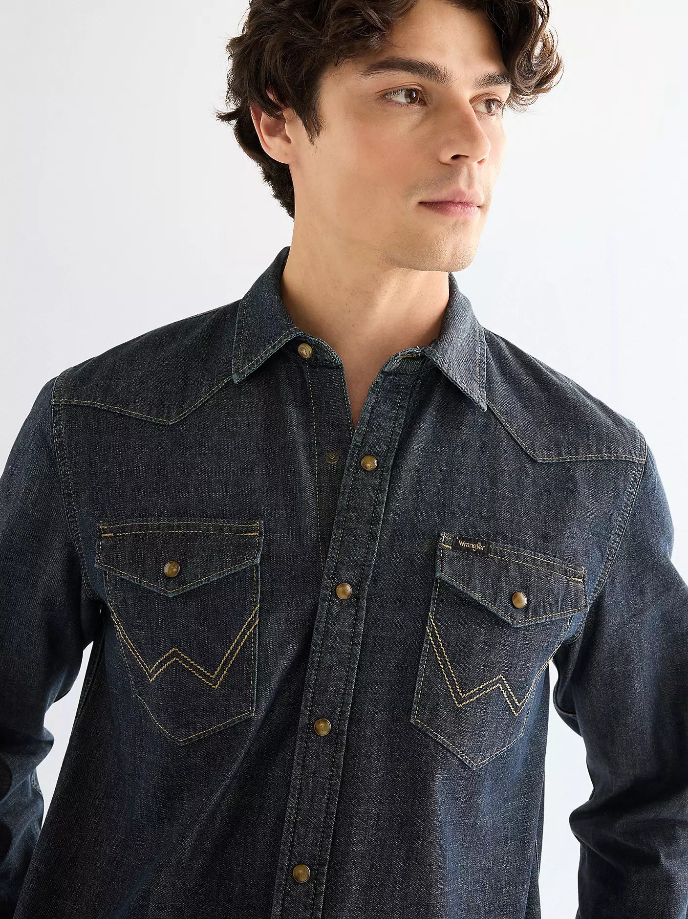 Męska Koszula Wrangler Western Shirt Canyon 112378473