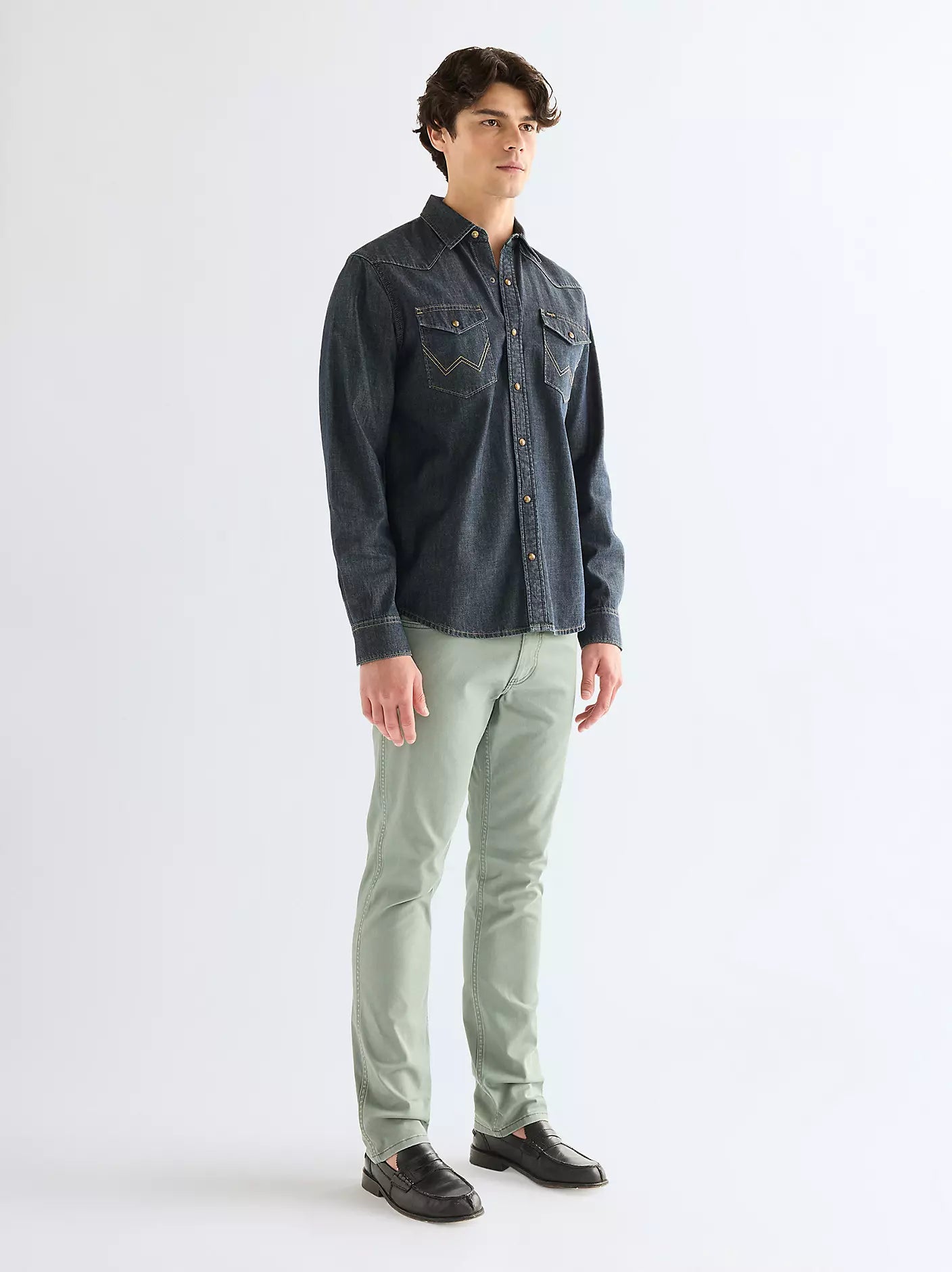 Męska Koszula Wrangler Western Shirt Canyon 112378473
