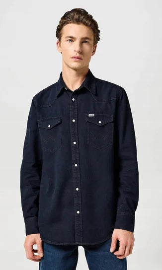 Męska Koszula Wrangler Western Shirt Midnight Rodeo 112357193