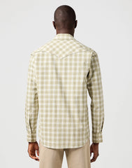 Meska Koszula Wrangler Western Shirt Tea 112362765