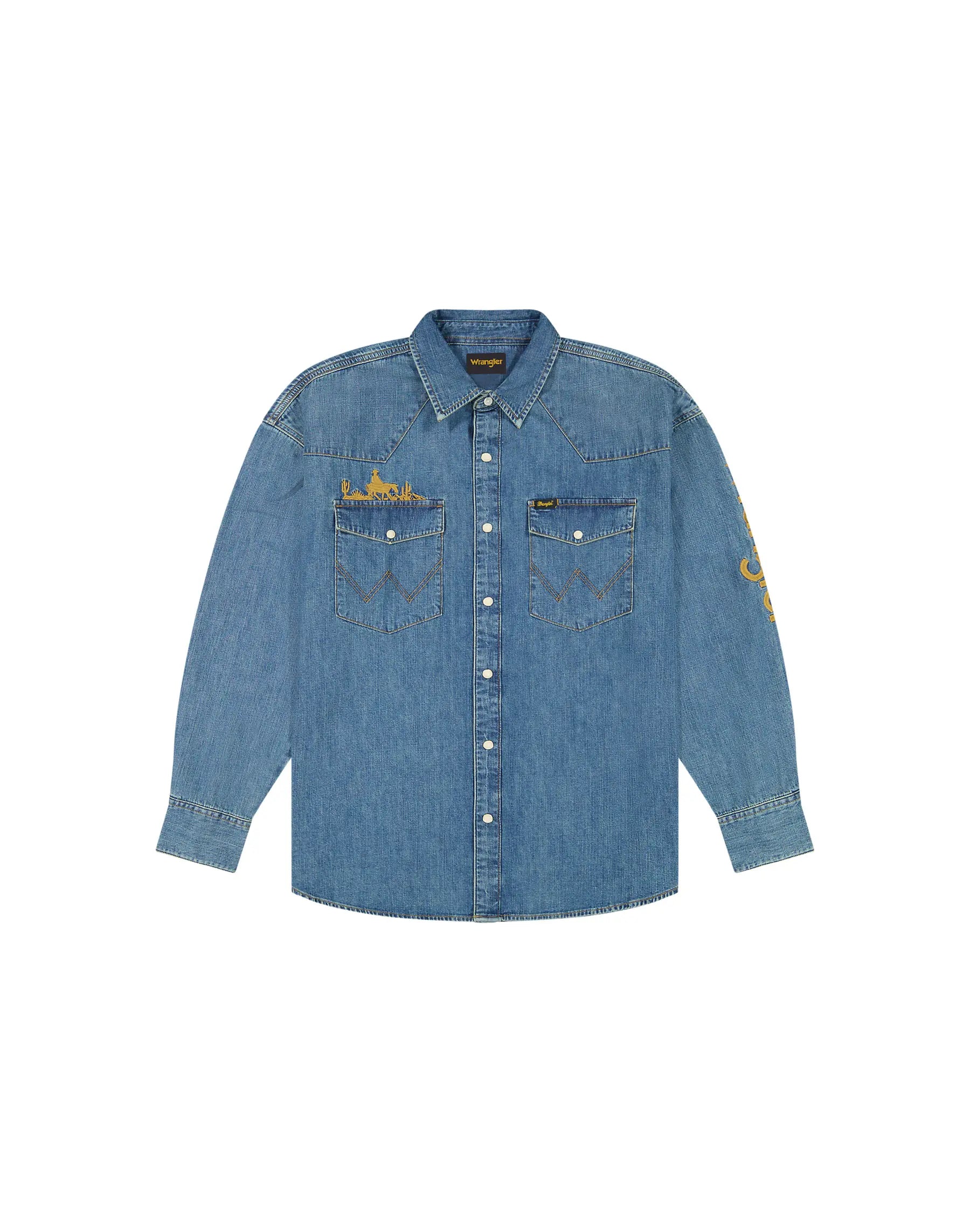 Męska Koszula Wrangler Western Shirt Trail Blazer 112377967