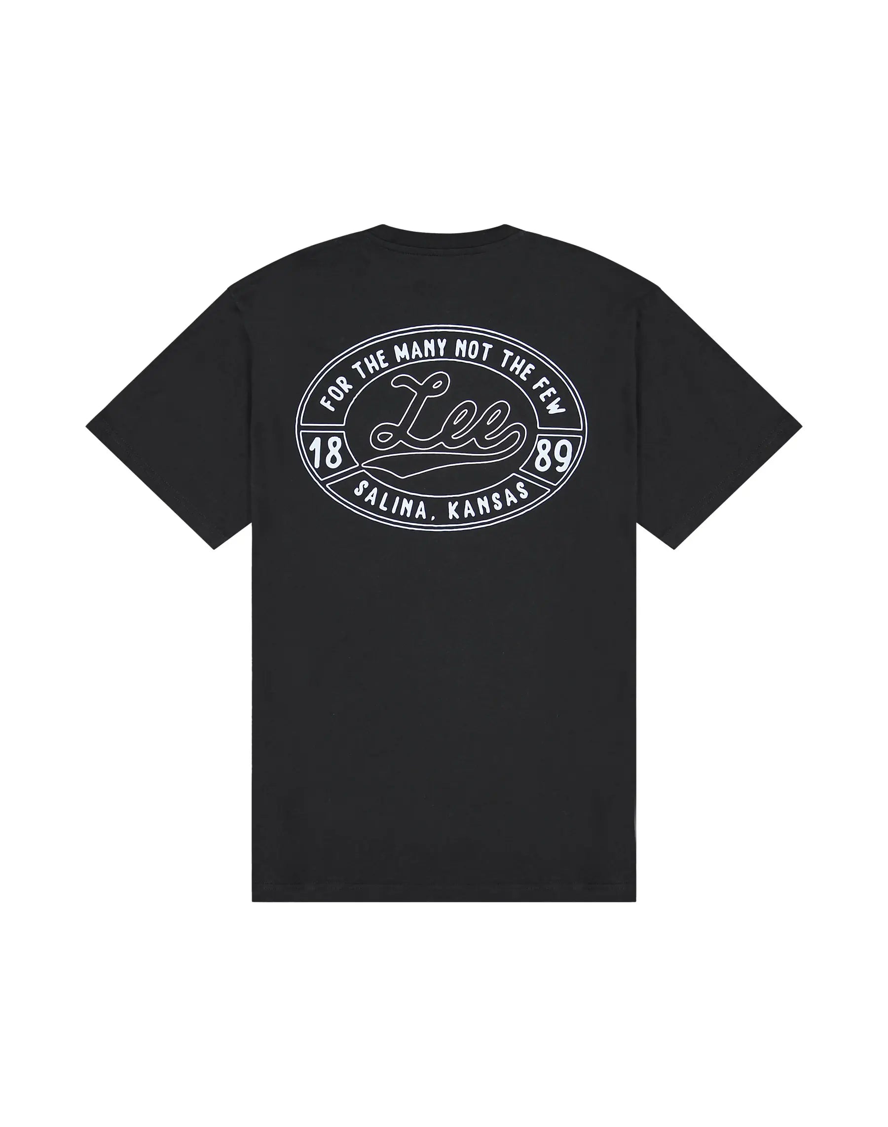 Męska Koszulka Lee Big Logo Tee Black 112376499