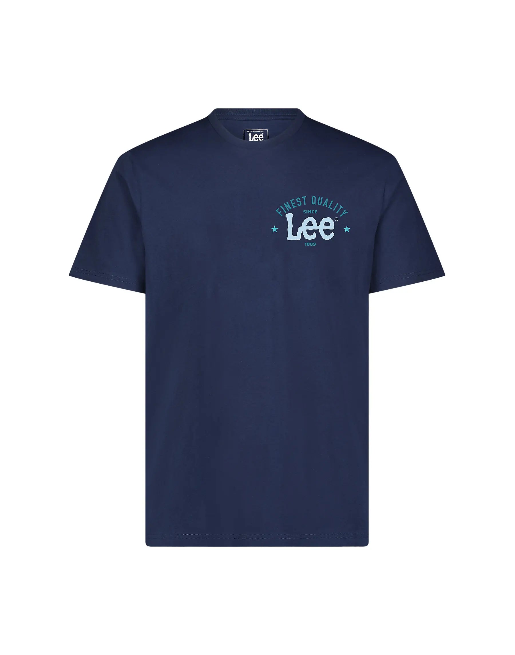 MESKA KOSZULKA LEE BIG LOGO TEE EMPEROR NAVY 112355583