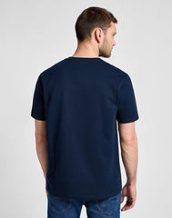 MESKA KOSZULKA LEE BIG LOGO TEE EMPEROR NAVY 112355583