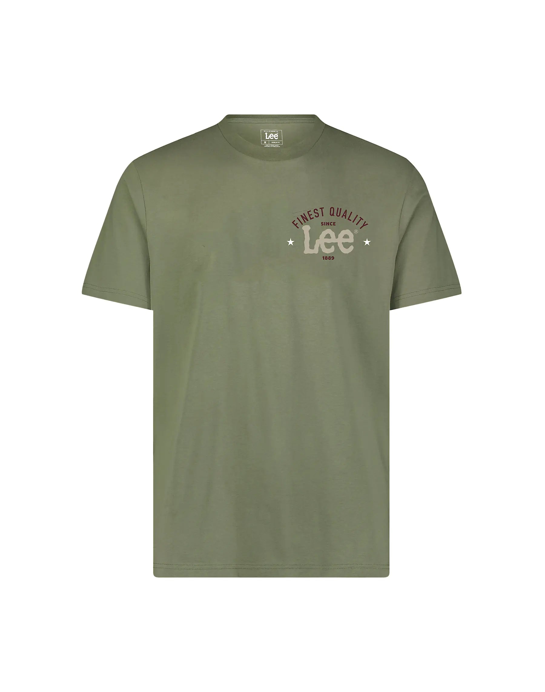 MESKA KOSZULKA LEE BIG LOGO TEE OLIVE GROVE 112355655