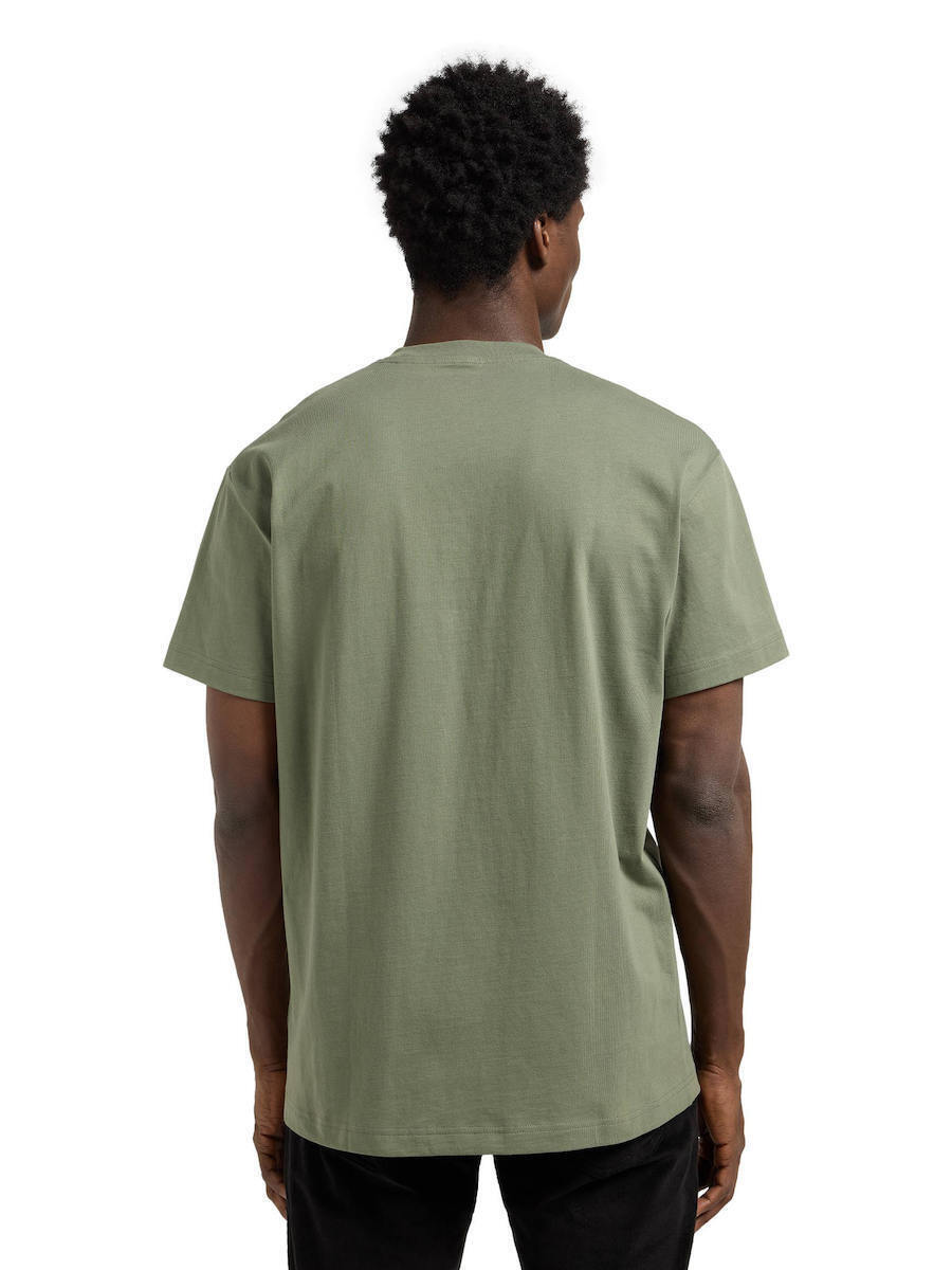 Męska Koszulka Lee Elevated ESS Logo Tee Olive Stone 112370701
