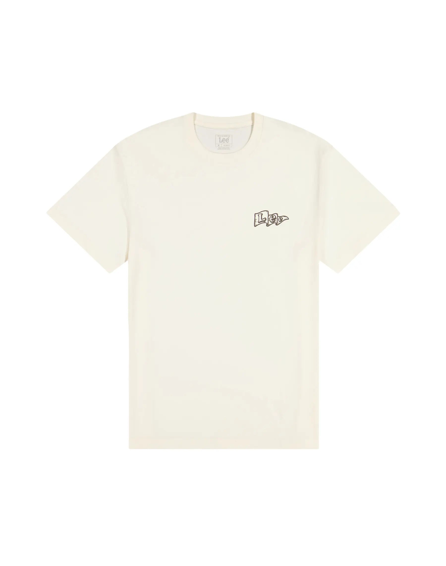 Męska Koszulka Lee Flag Tee Natural 112376394