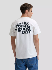 MĘSKA KOSZULKA LEE GOOD DAY TEE BRIGHT WHITE 112376469