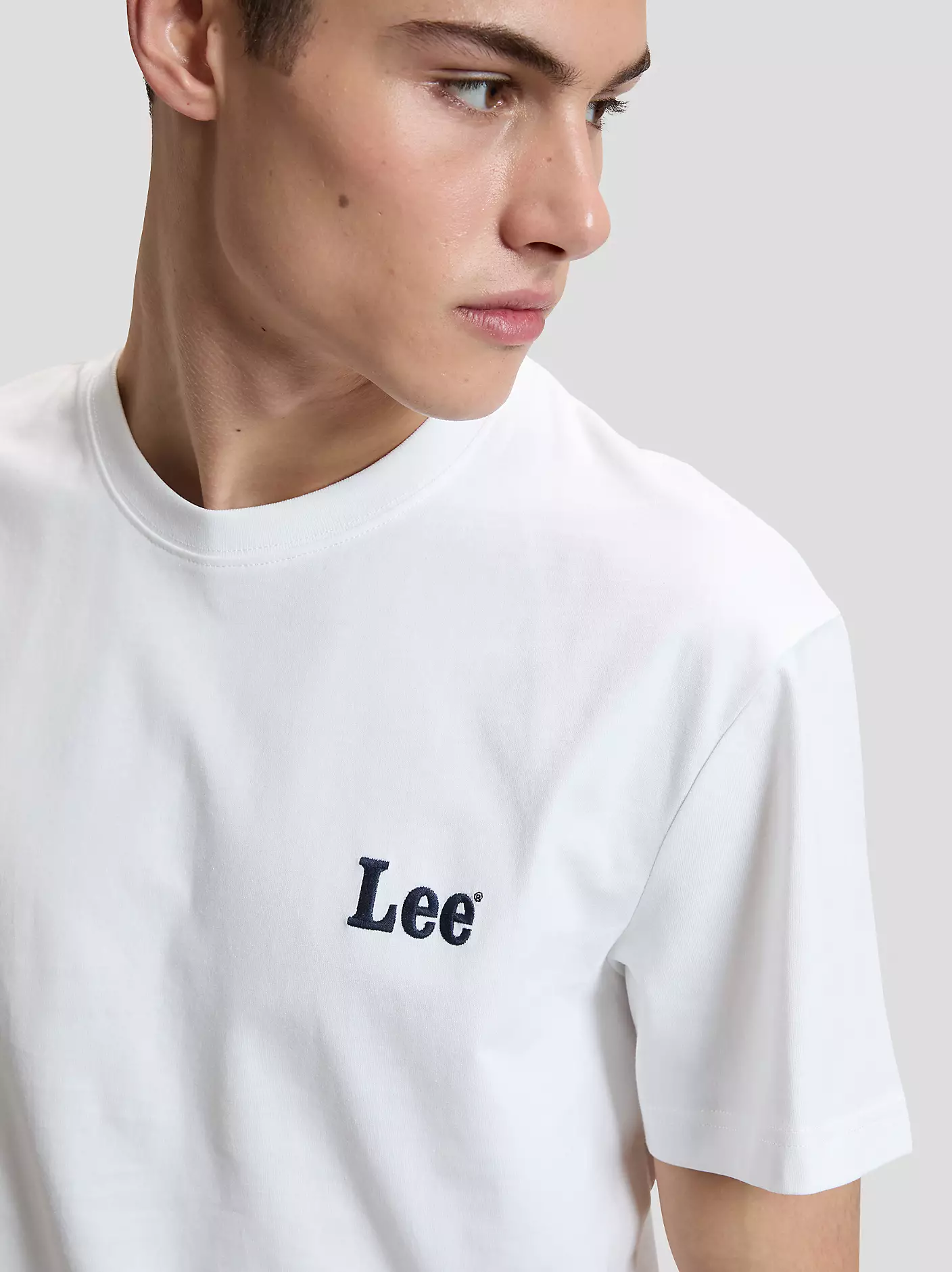 MĘSKA KOSZULKA LEE GOOD DAY TEE BRIGHT WHITE 112376469