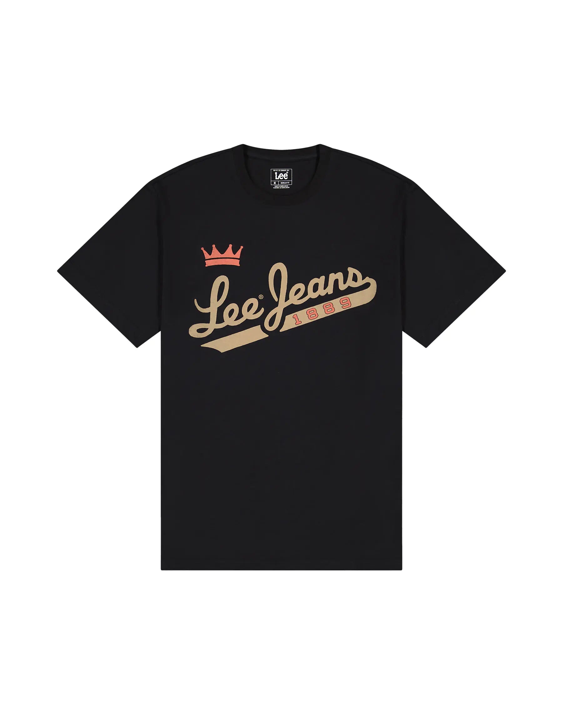 MESKA KOSZULKA LEE JEANS TEE BLACK 112376474