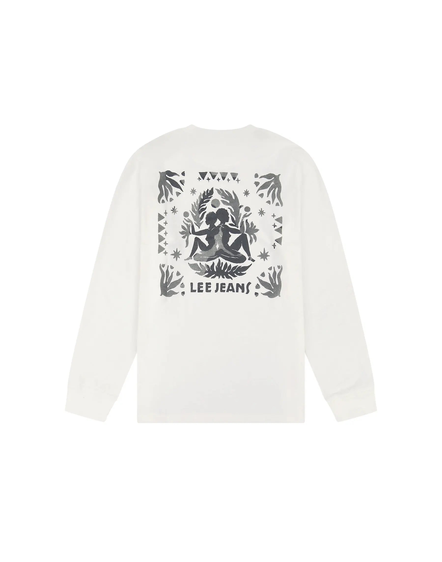 Męska Koszulka Longsleeve Lee LS Tee Ecru 112373176