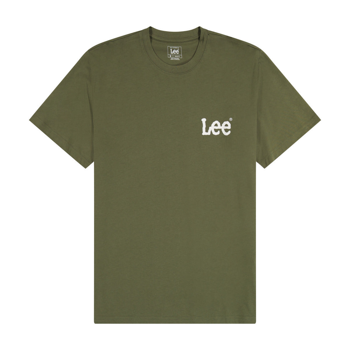 Meska Koszulka Lee Medium Wobbly Tee Olive Grove 112364537