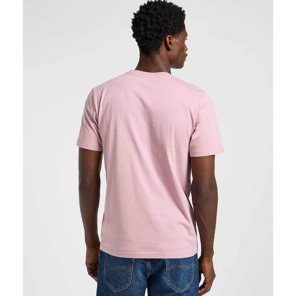 Meska Koszulka Lee Medium Wobbly Tee Soft Mauve 112364536
