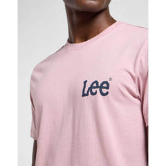 Meska Koszulka Lee Medium Wobbly Tee Soft Mauve 112364536