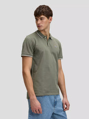 MESKA KOSZULKA LEE PIQUE POLO LICHEN OLIVE 112376463