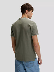 MESKA KOSZULKA LEE PIQUE POLO LICHEN OLIVE 112376463