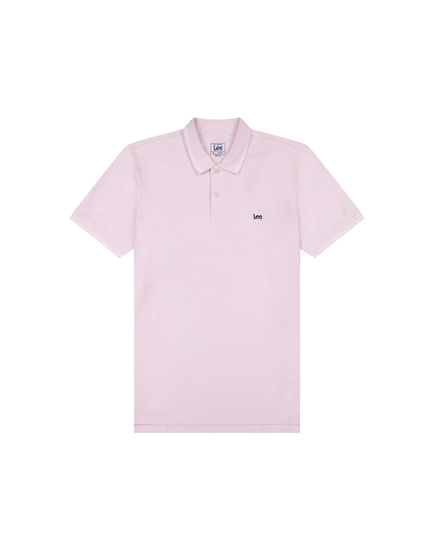 MESKA KOSZULKA LEE PIQUE POLO LIGHT ICY PINK 112376458