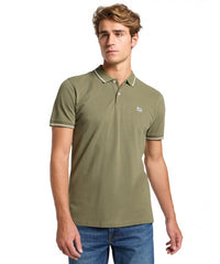 Męska Koszulka Lee Pique Polo Mercantile Green 112363855