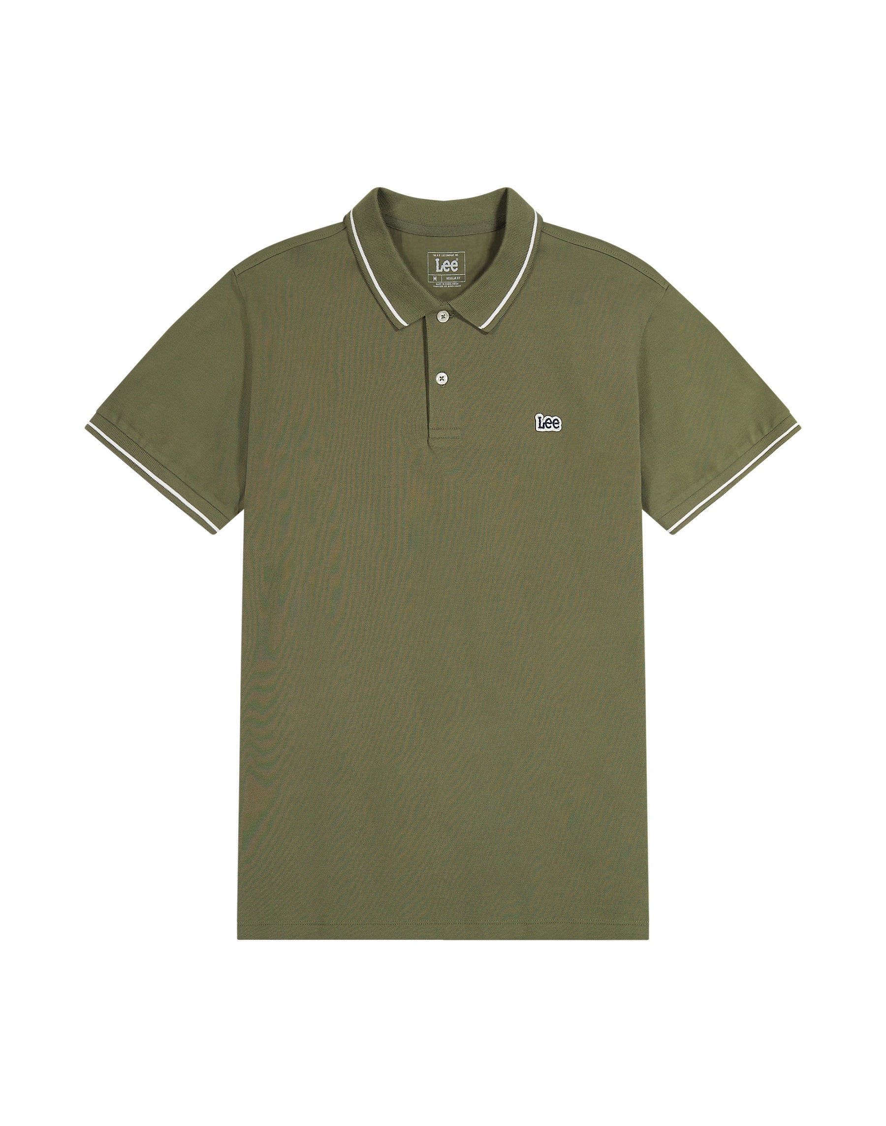 Męska Koszulka Lee Pique Polo Mercantile Green 112363855