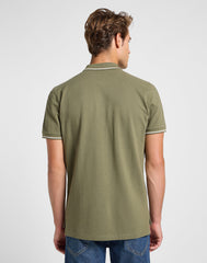 Męska Koszulka Lee Pique Polo Mercantile Green 112363855
