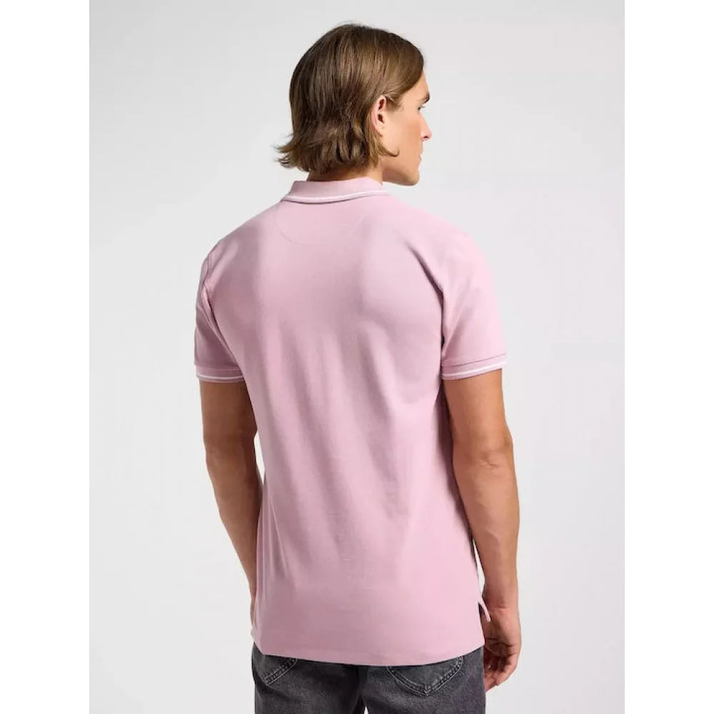 Meska Koszulka Lee Pique Polo Soft Mauve 112363856
