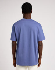 Meska Koszulka Lee Plain Loose Tee Surf Blue 112350758