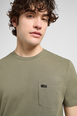 MĘSKA KOSZULKA LEE POCKET TEE MERCANTILE GREEN 112370424
