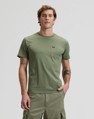 MĘSKA KOSZULKA LEE POCKET TEE MERCANTILE GREEN 112376516