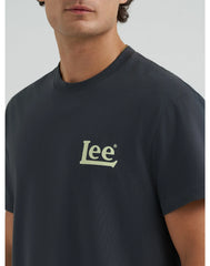 MESKA KOSZULKA LEE SANTA MONICA TEE WASHED BLACK 112376491