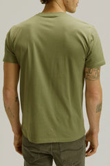 Męska Koszulka Lee Small Logo Tee Mercantile Green 112376520