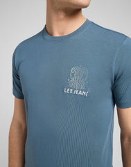 Męska Koszulka Lee SS Elevated Ess Logo Tee Vintage B 112370580
