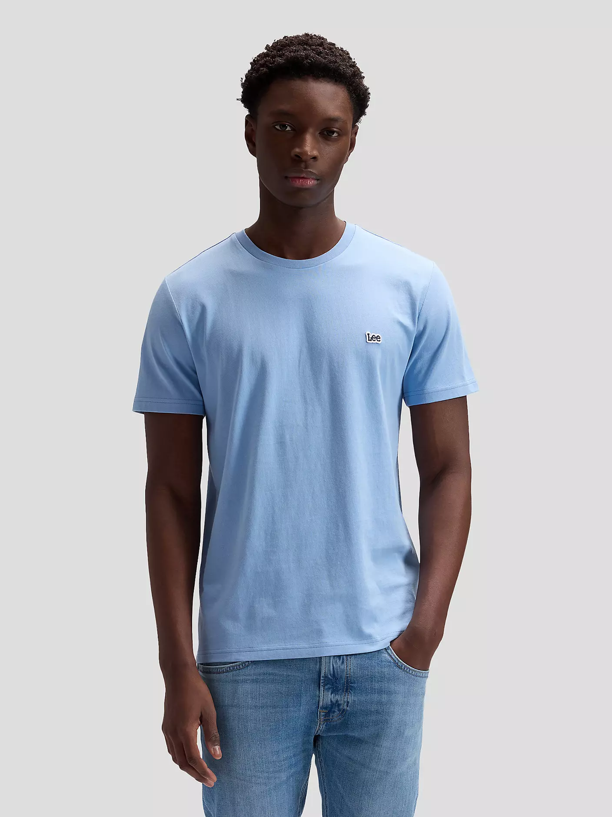 MĘSKA KOSZULKA LEE SS PATCH LOGO TEE HALOGEN 112376472