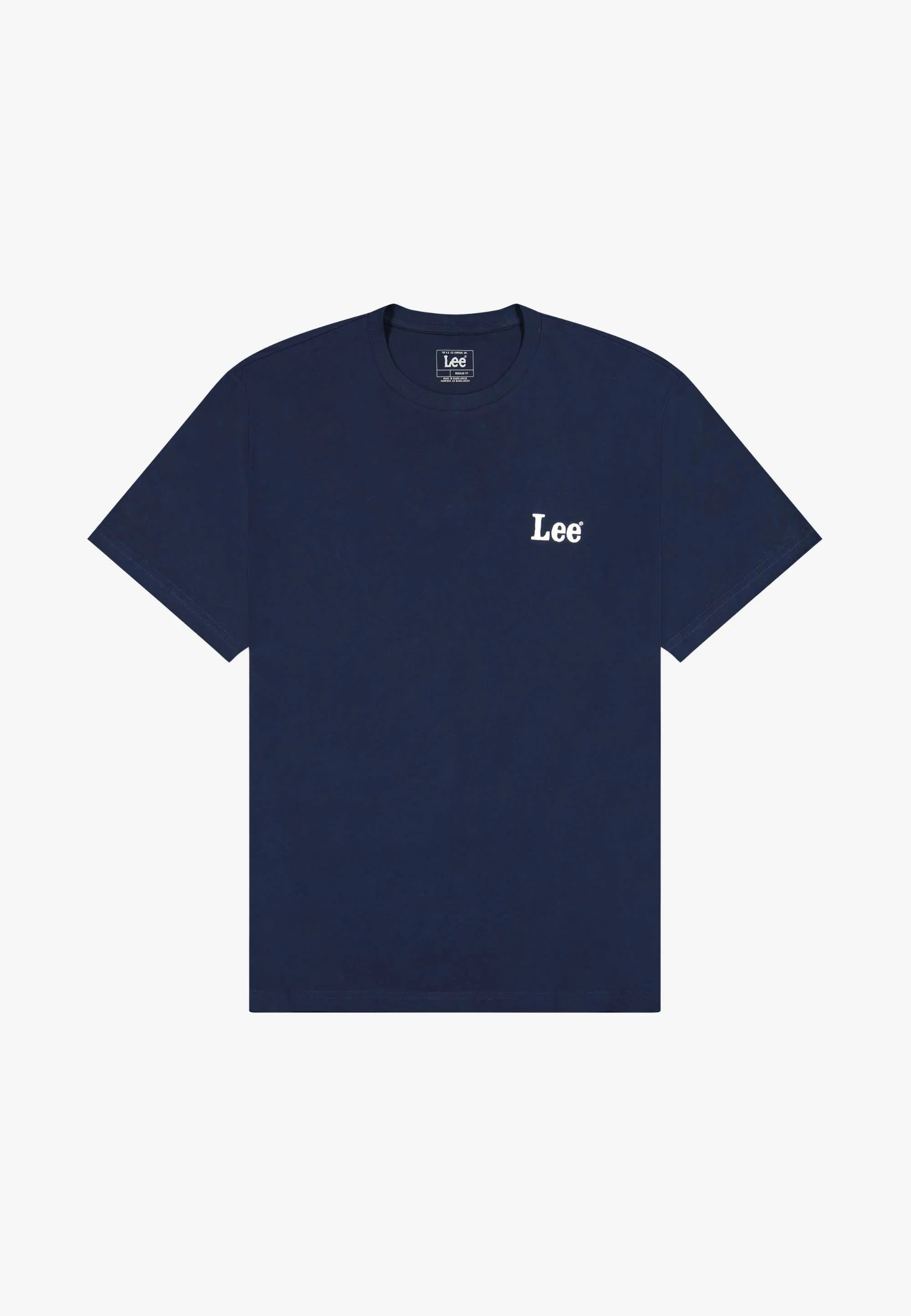 Męska Koszulka Lee SS Small Logo Tee Rivet Navy 112370502