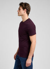 Męska Koszulka Lee Ultimate Pocket Tee Deep Wine 112370495