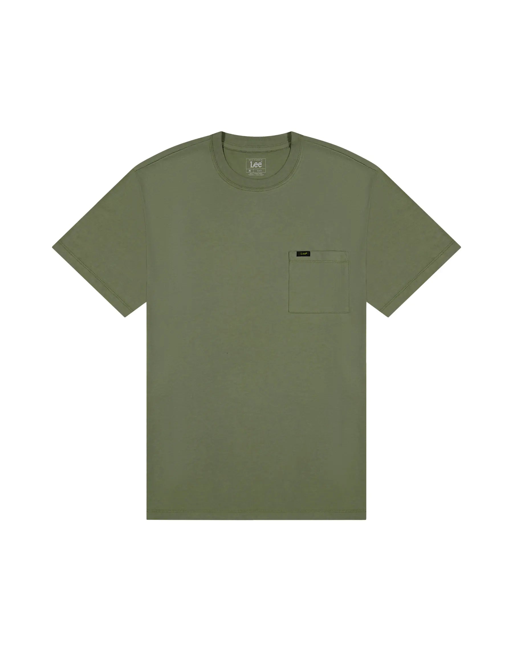 MESKA KOSZULKA LEE ULTIMATE POCKET TEE LICHEN OLIVE 112376464
