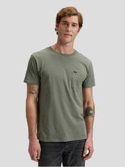 MESKA KOSZULKA LEE ULTIMATE POCKET TEE LICHEN OLIVE 112376464