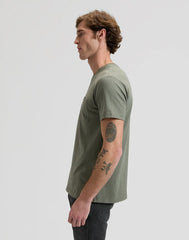 MESKA KOSZULKA LEE ULTIMATE POCKET TEE LICHEN OLIVE 112376464